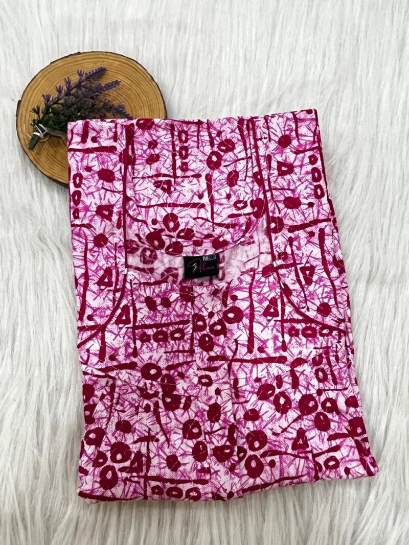 FRONT PLEATED ZIP NIGHTY