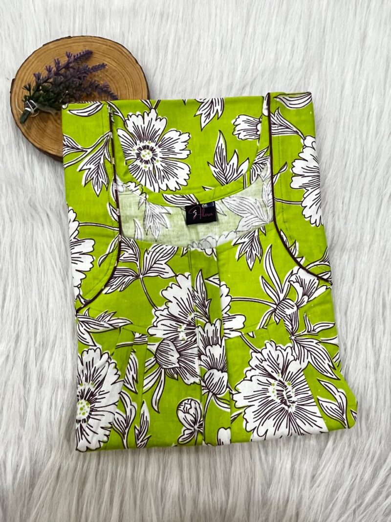 FRONT PLEATED ZIP NIGHTY