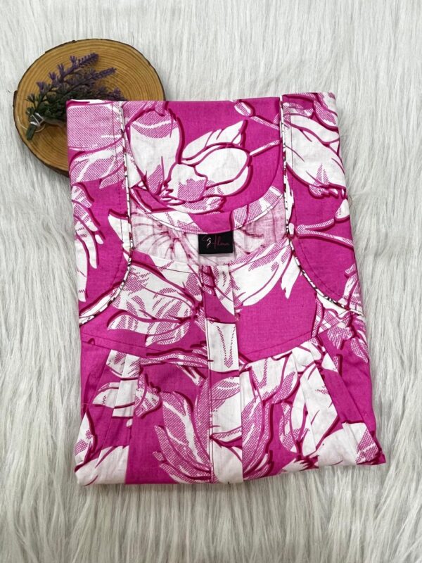 FRONT PLEATED ZIP NIGHTY