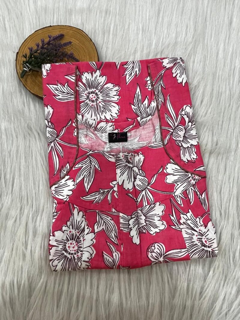 FRONT PLEATED ZIP NIGHTY