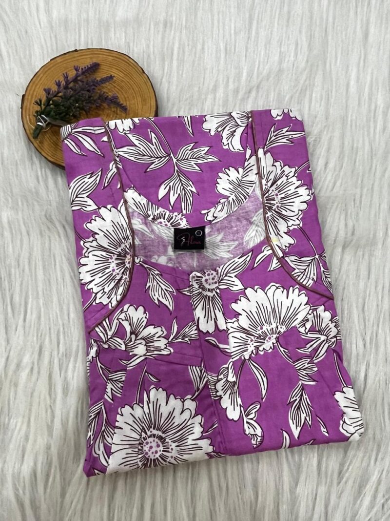 FRONT PLEATED ZIP NIGHTY