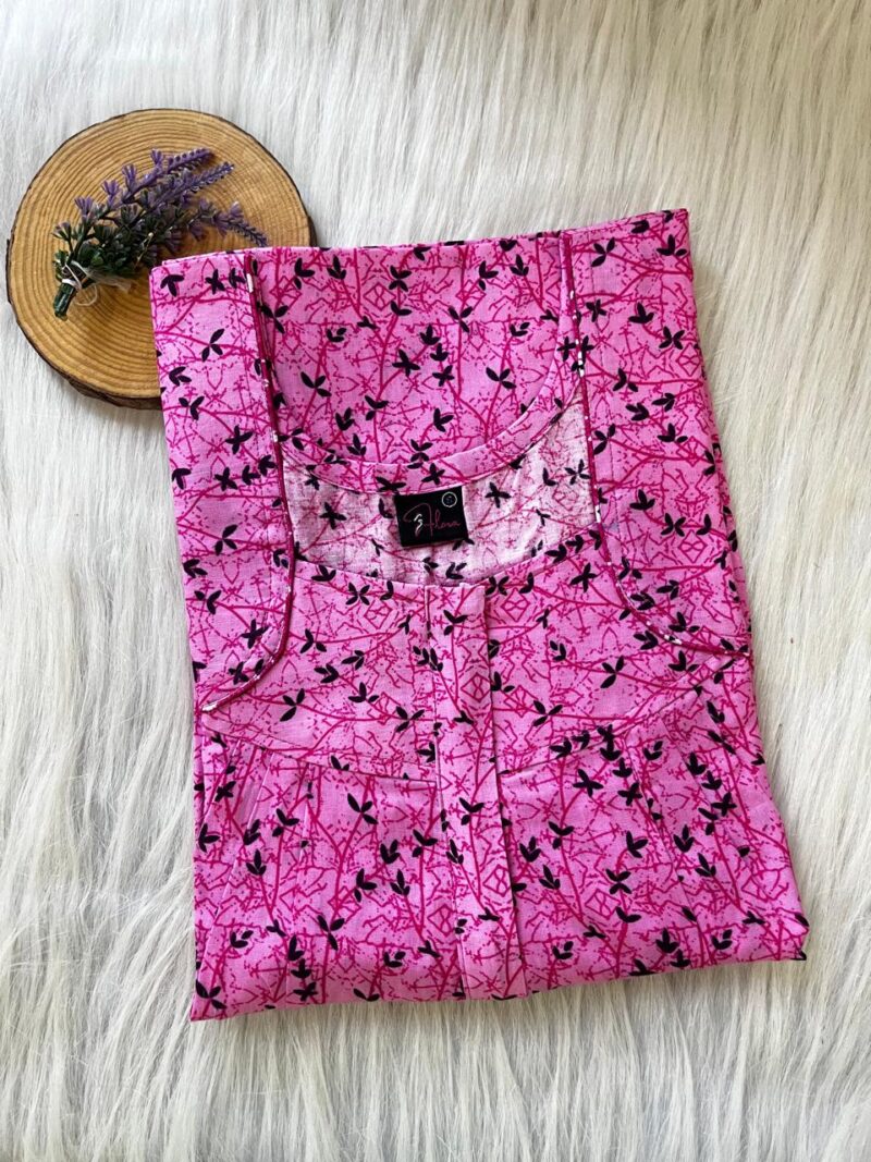 FRONT PLEATED ZIP NIGHTY