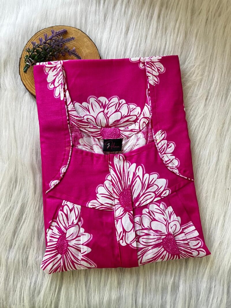 FRONT PLEATED ZIP NIGHTY