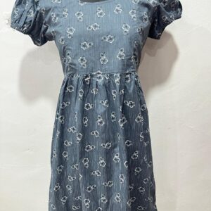 PURE COTTON FEEDING FROCK WITH SIDE POCKET
