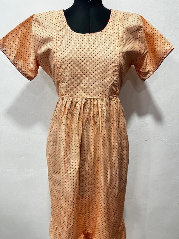 FEEDING FROCK WITH SIDE POCKET