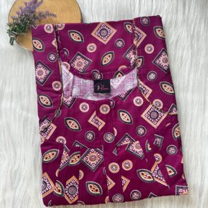 FRONT PLEATED ZIP NIGHTY