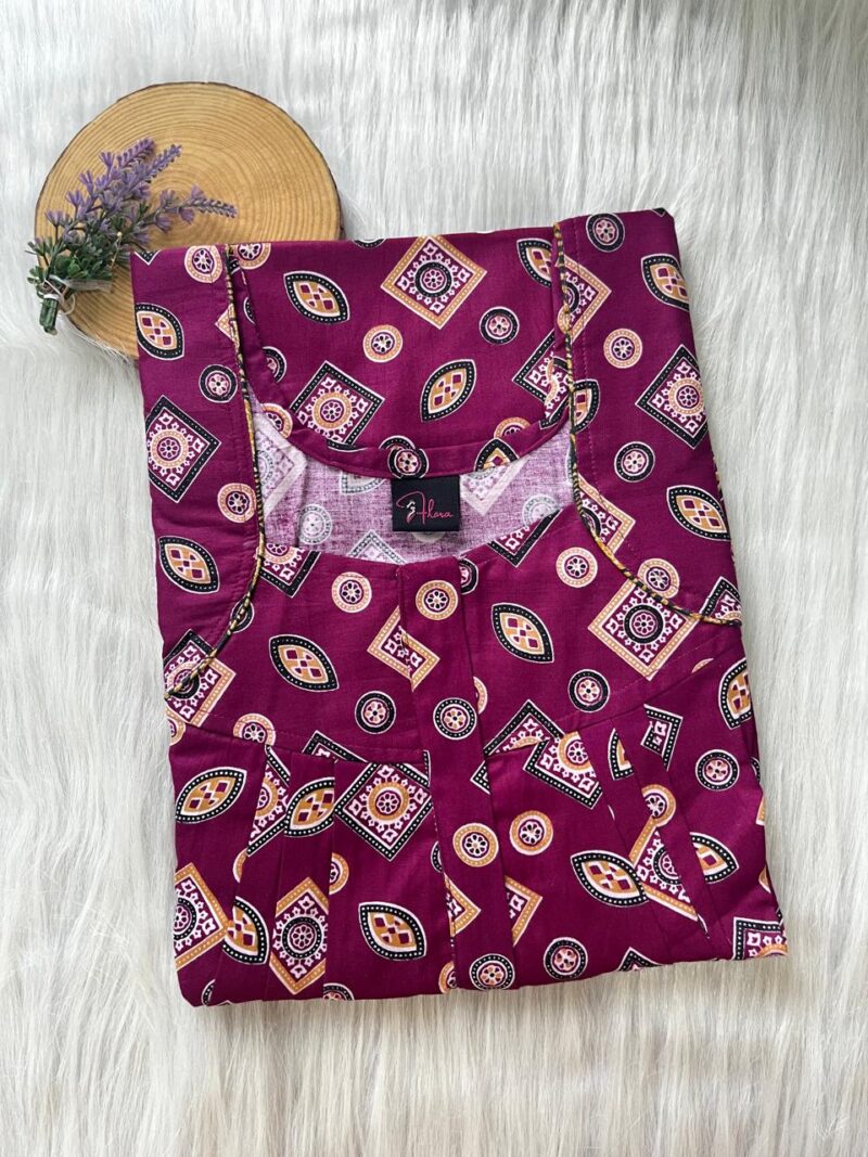 FRONT PLEATED ZIP NIGHTY