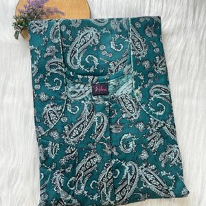 FRONT PLEATED ZIP NIGHTY