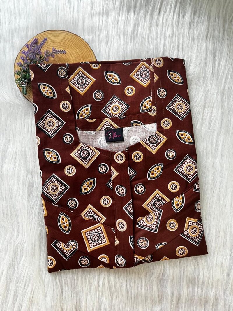 Horizontal Zip Feeding Nighty