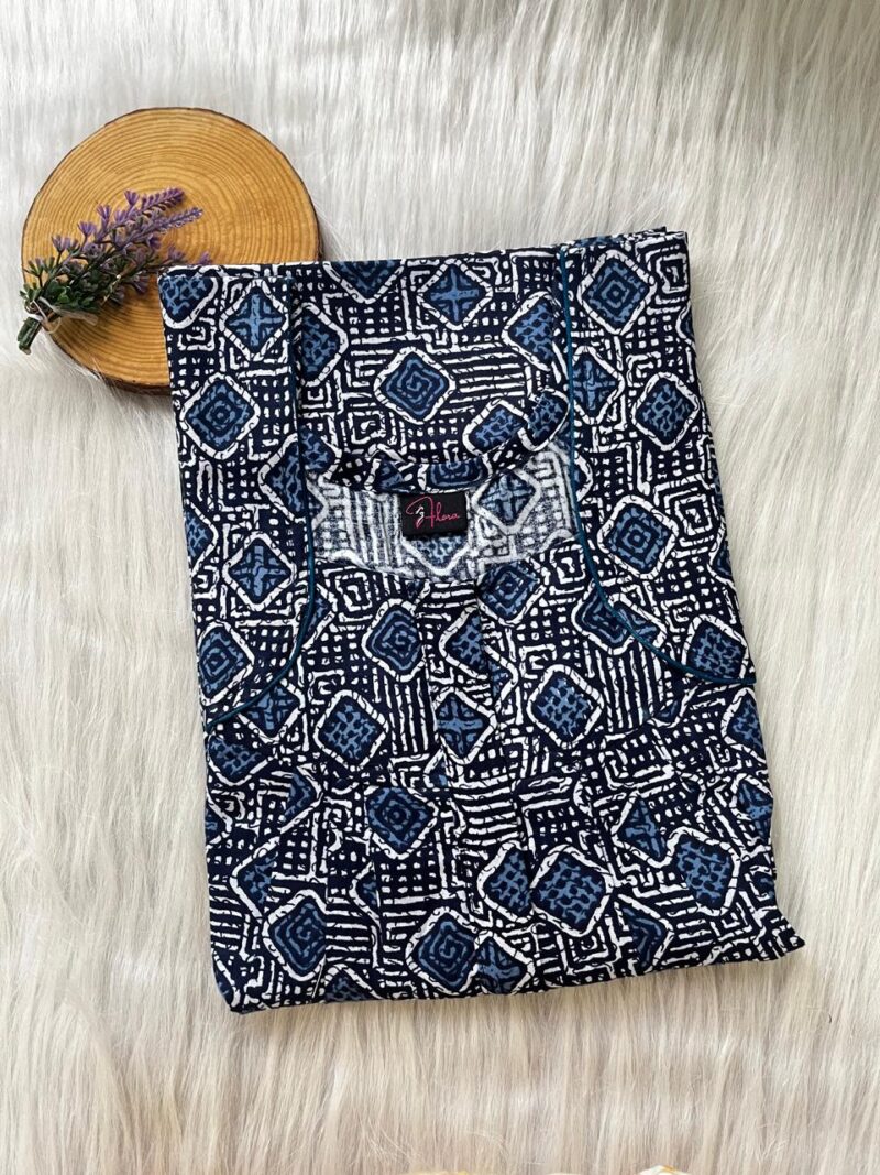 FRONT PLEATED ZIP NIGHTY