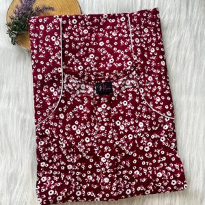 FRONT PLEATED ZIP NIGHTY