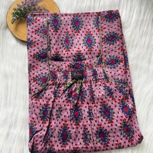 Front Elastic Pleated Nighty