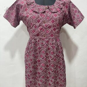 NON-FEEDING FROCK NIGHTY WITH SIDE POCKET