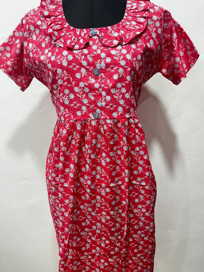 NON-FEEDING FROCK NIGHTY WITH SIDE POCKET