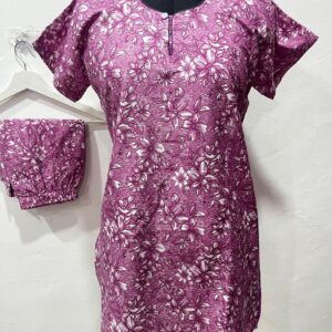 COTTON NIGHT DRESS