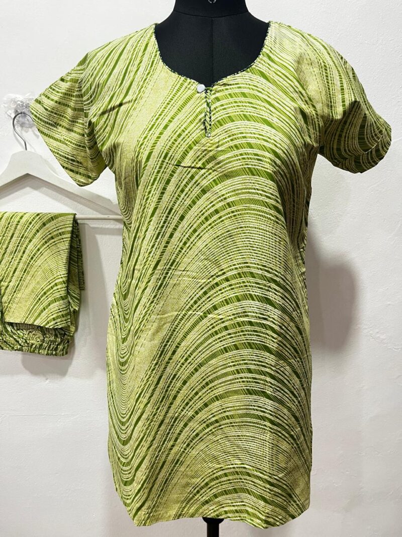 COTTON NIGHT DRESS