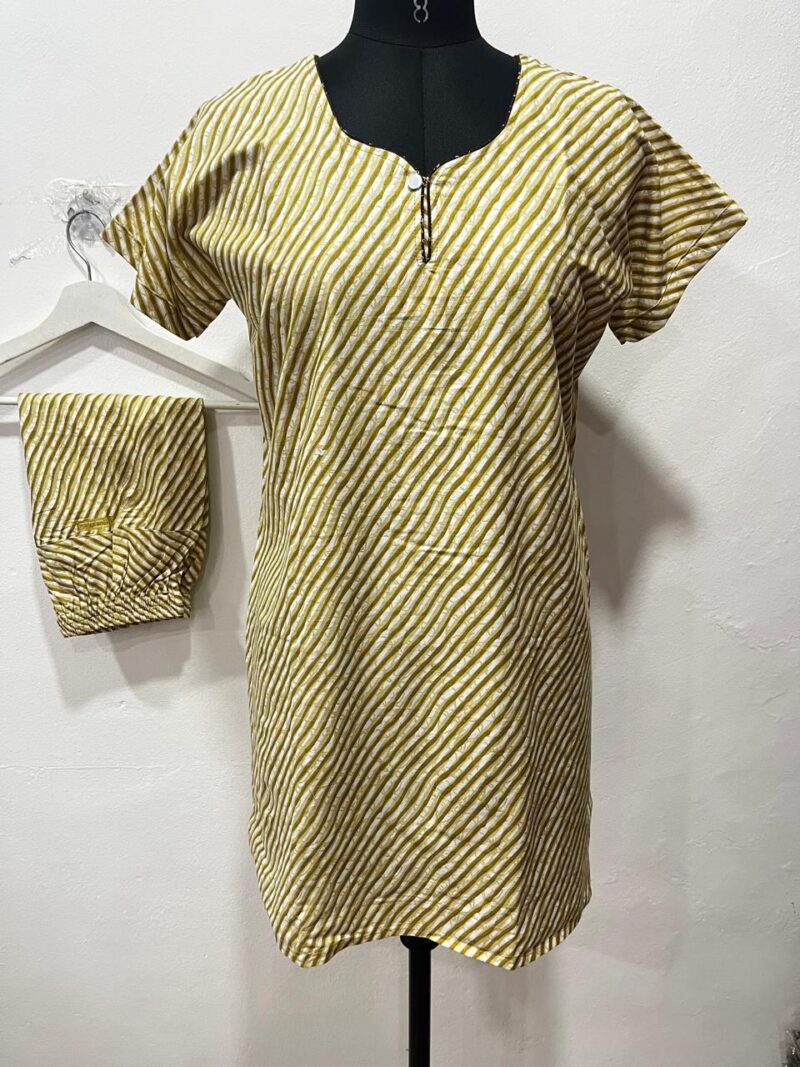 COTTON NIGHT DRESS