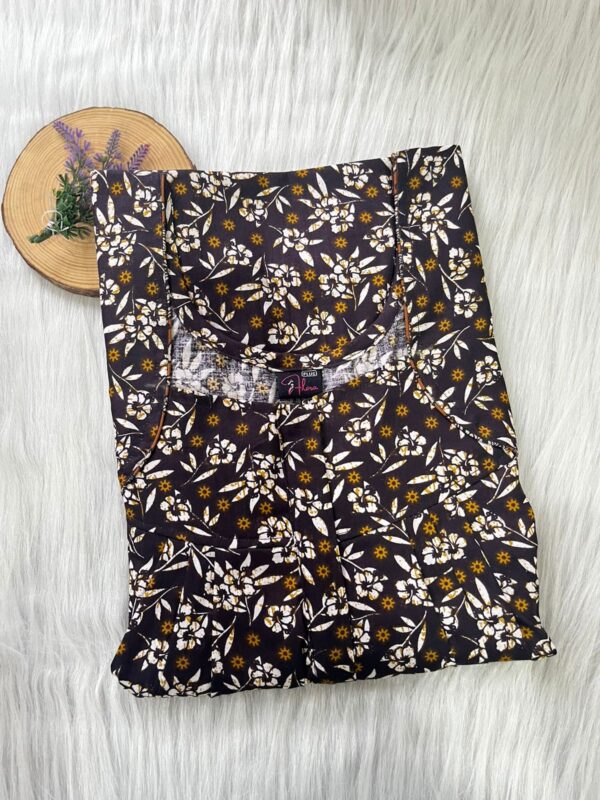 PLUS SIZE FRONT PLEATED ZIP NIGHTY
