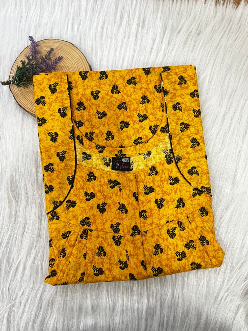 PLUS SIZE FRONT PLEATED ZIP NIGHTY