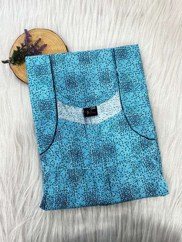 PLUS SIZE FRONT PLEATED ZIP NIGHTY