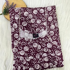 PLUS SIZE FRONT PLEATED ZIP NIGHTY