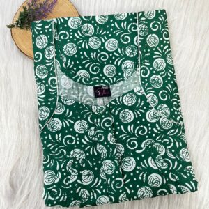 PLUS SIZE FRONT PLEATED ZIP NIGHTY