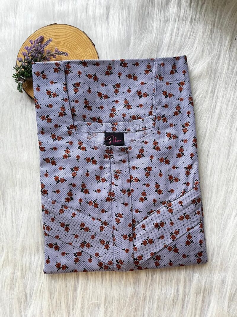 Horizontal Zip Feeding Nighty