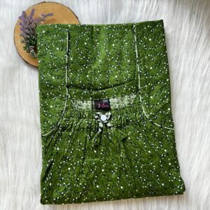 Plus Size Front Elastic Pleated Nighty
