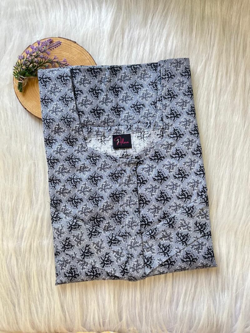 Horizontal Zip Feeding Nighty