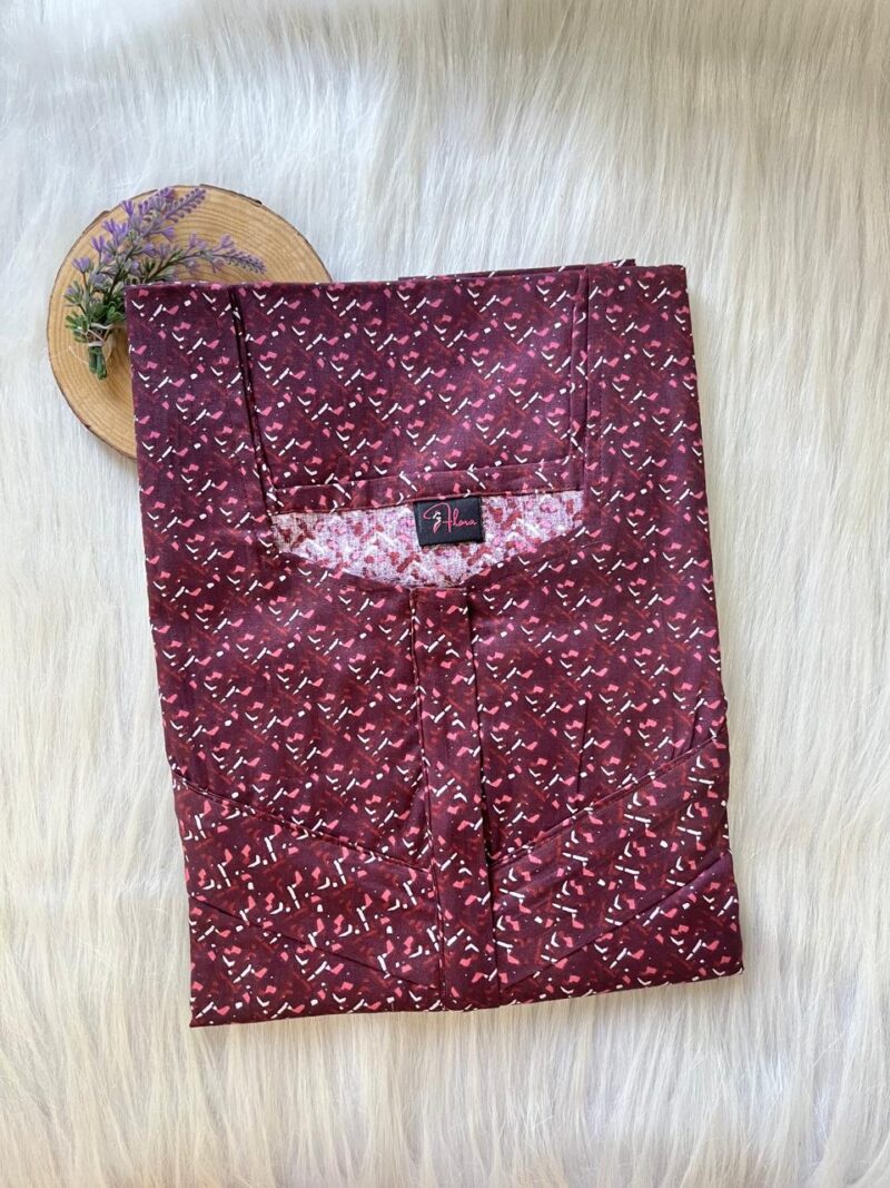 Horizontal Zip Feeding Nighty