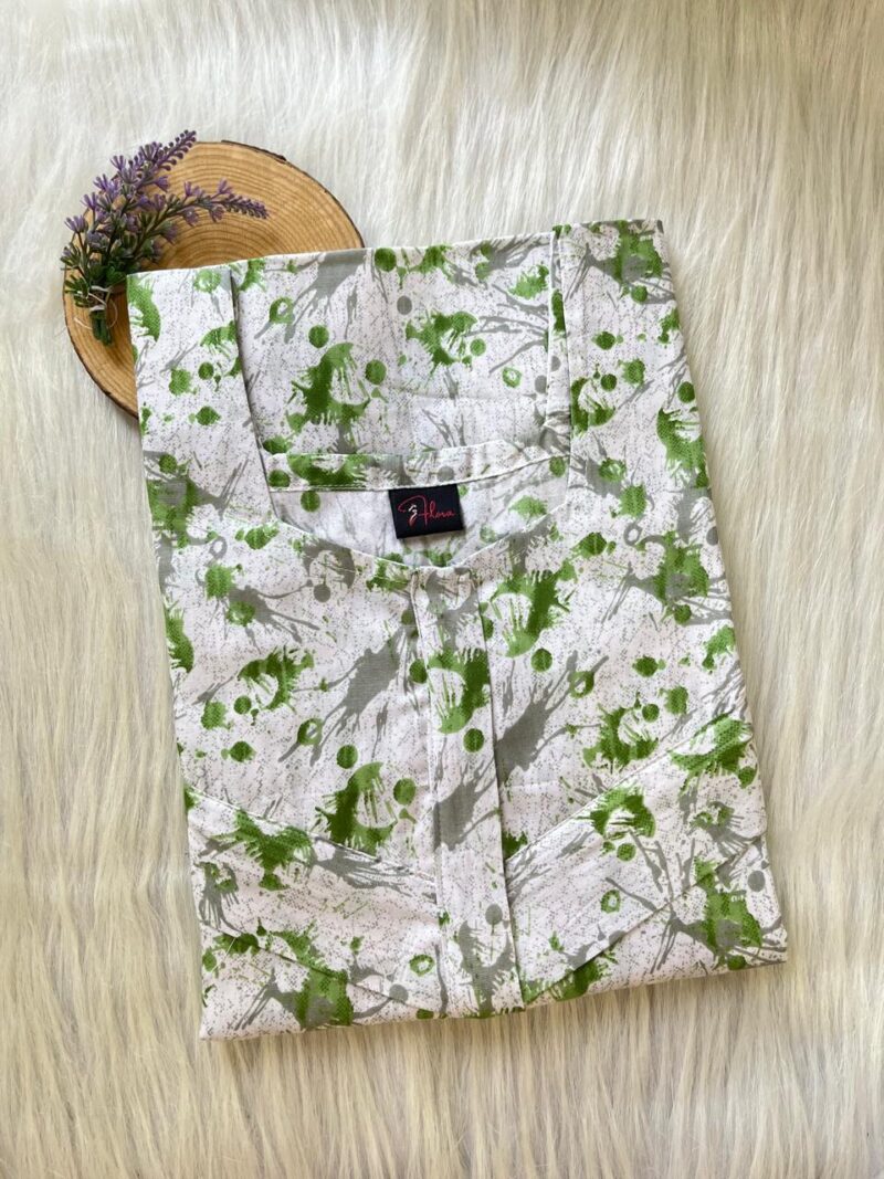 Horizontal Zip Feeding Nighty