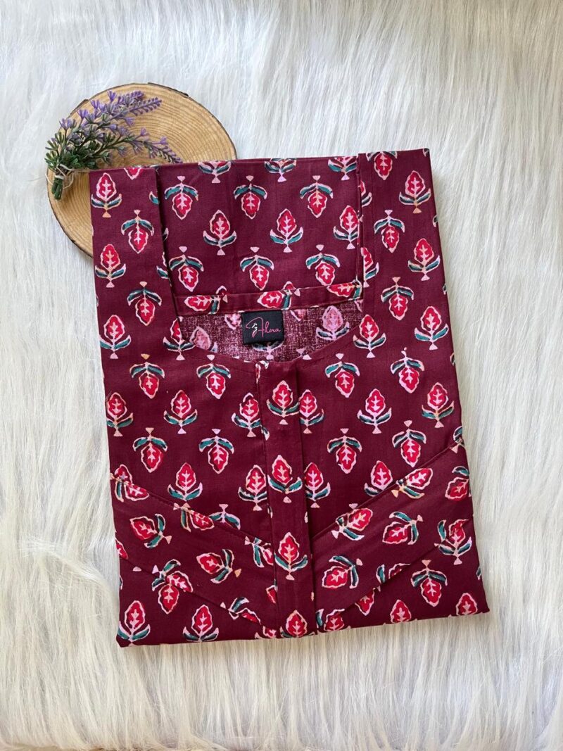 Horizontal Zip Feeding Nighty