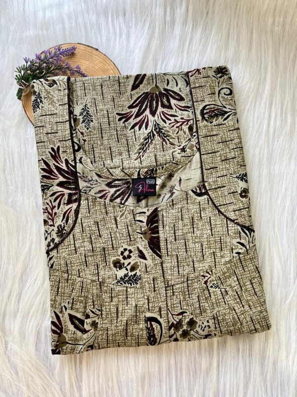 PLUS SIZE FRONT PLEATED ZIP NIGHTY
