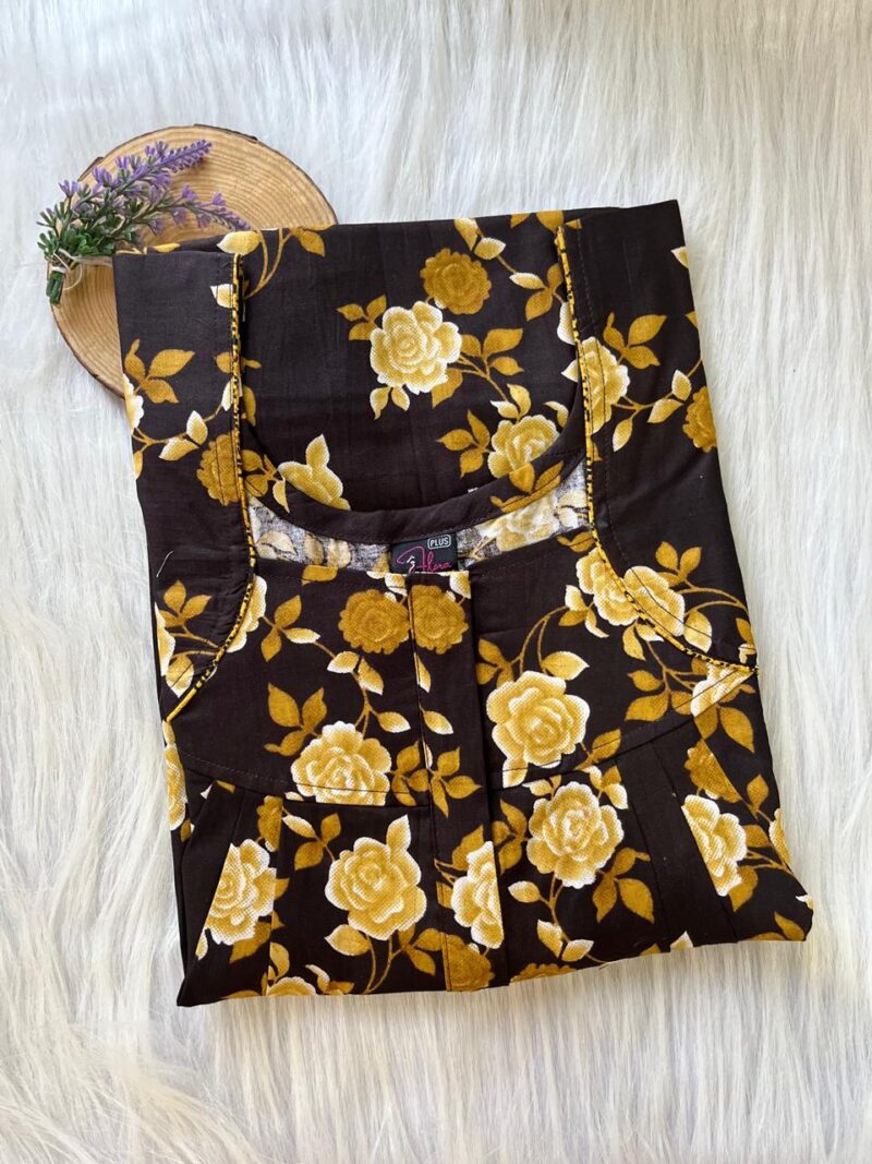 PLUS SIZE FRONT PLEATED ZIP NIGHTY