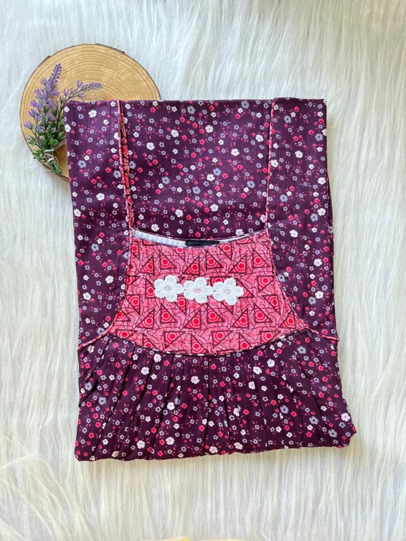 FRONT & BACK PLEATED NIGHTY