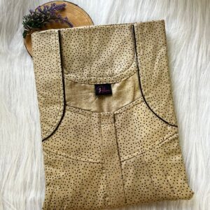 FRONT PLEATED ZIP NIGHTY