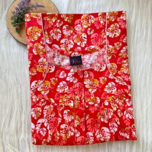 FRONT PLEATED ZIP NIGHTY