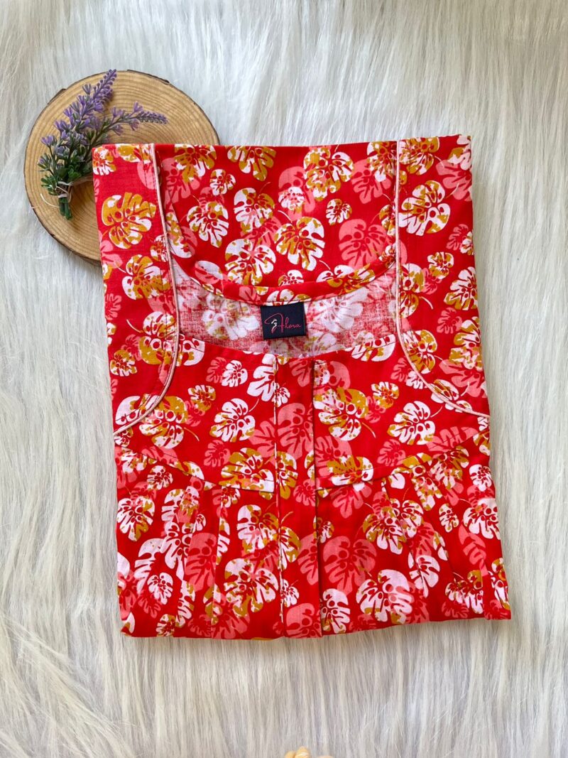 FRONT PLEATED ZIP NIGHTY