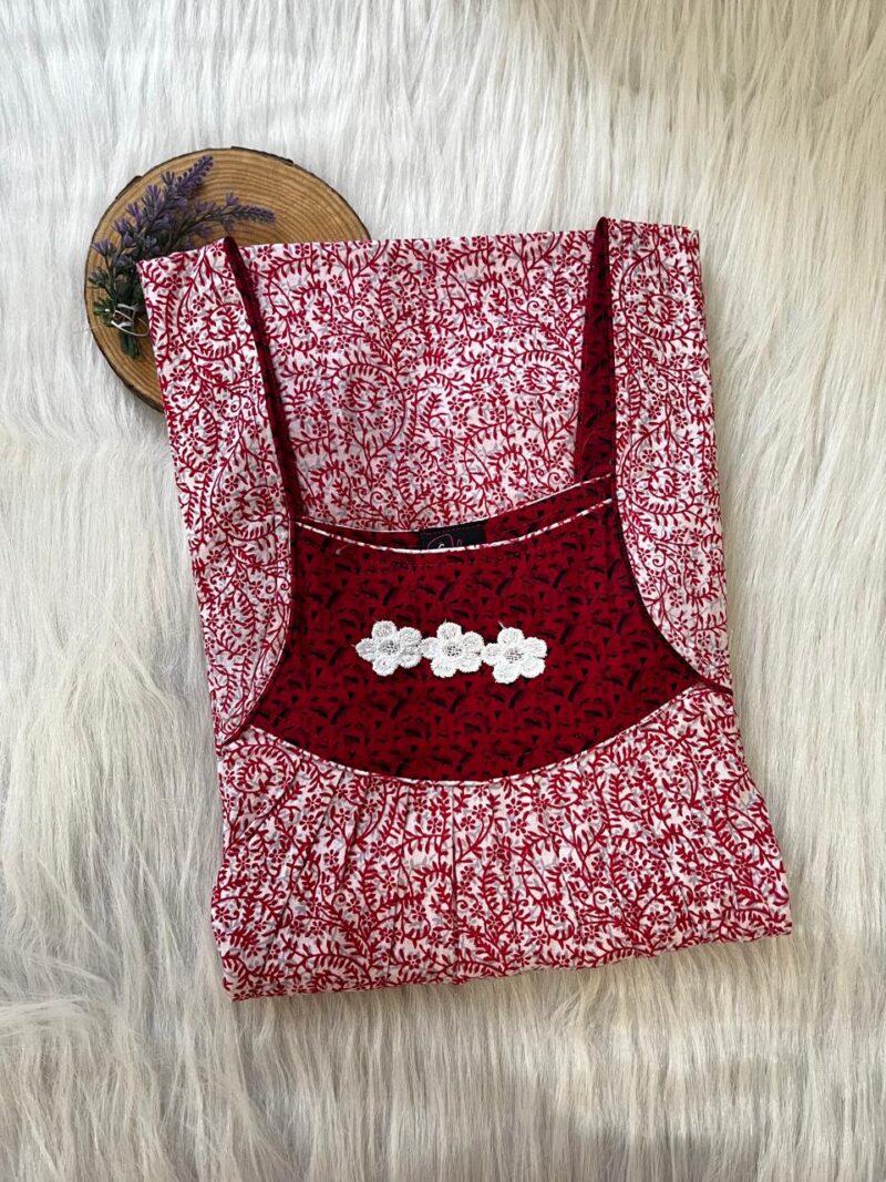 FRONT & BACK PLEATED NIGHTY