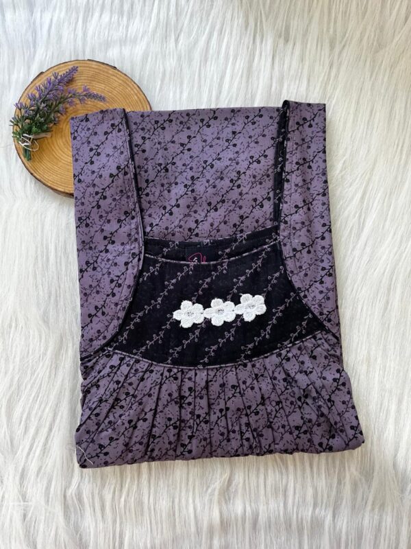 FRONT & BACK PLEATED NIGHTY