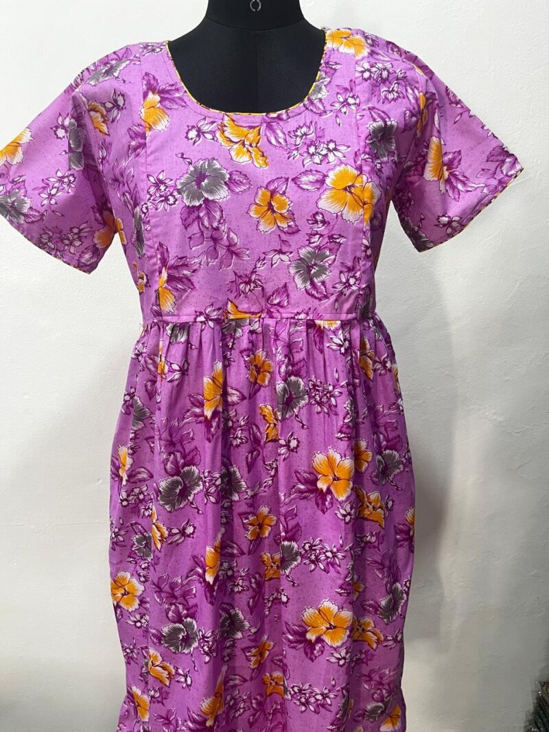 FEEDING FROCK WITH SIDE POCKET