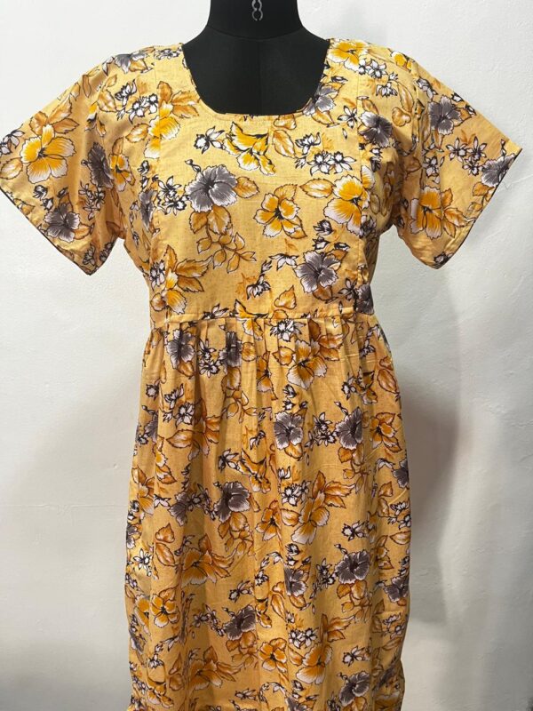 FEEDING FROCK WITH SIDE POCKET