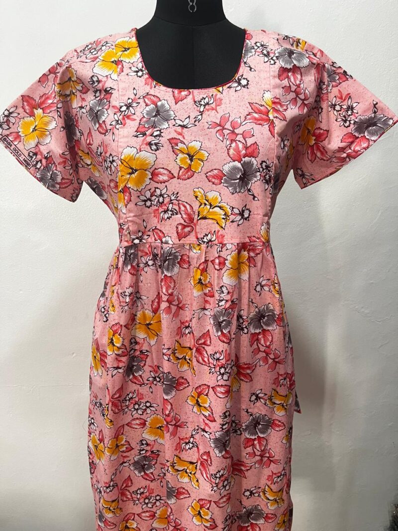 FEEDING FROCK WITH SIDE POCKET