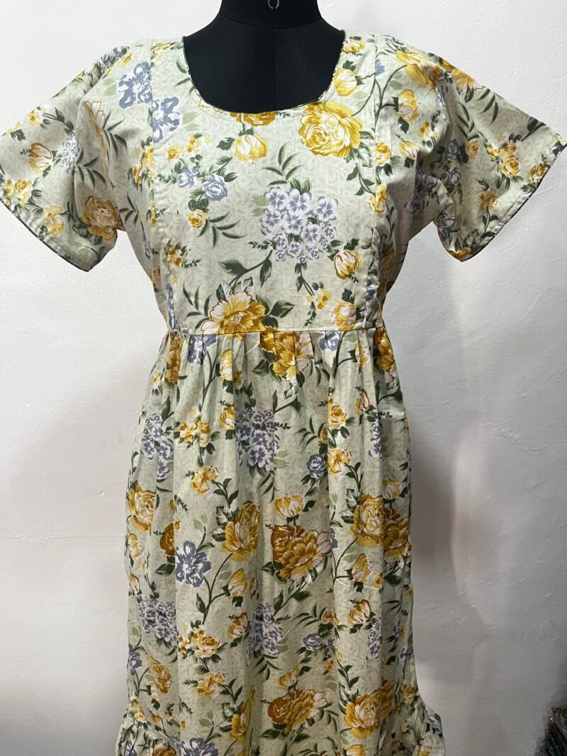 FEEDING FROCK WITH SIDE POCKET