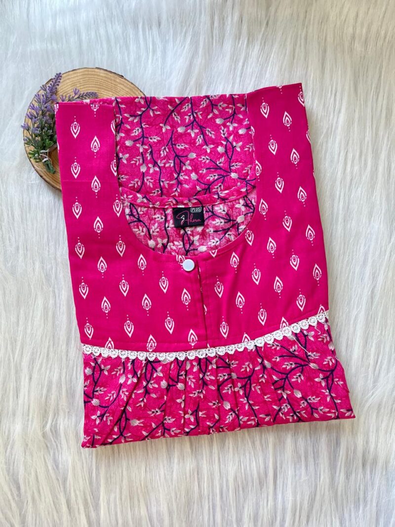 PLUS SIZE LACE NIGHTY