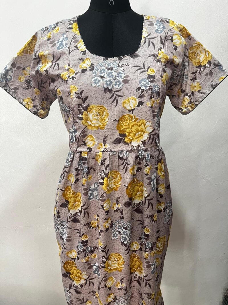 FEEDING FROCK WITH SIDE POCKET