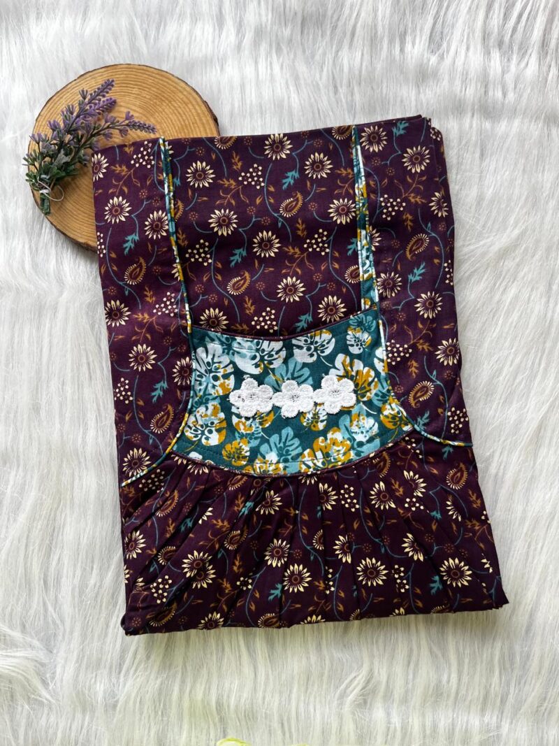 FRONT & BACK PLEATED NIGHTY