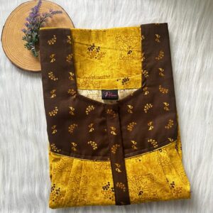 Mix N Match Square Neck Pleated Nighty