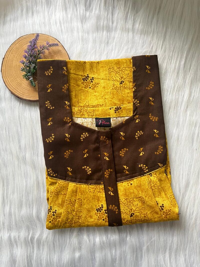 Mix N Match Square Neck Pleated Nighty