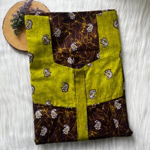 Mix N Match Square Neck Pleated Nighty